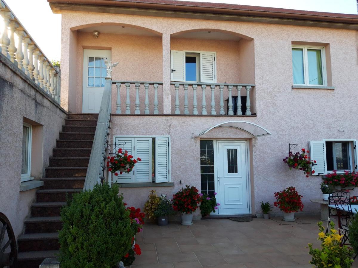 Ferienwohnung Jura Belle Vue La Loye Exterior foto